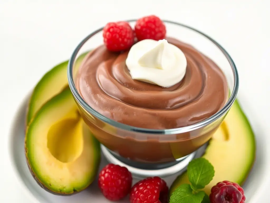 Low-Carb Chocolate Avocado Mousse Low-Carb Chocolate Avocado Mousse