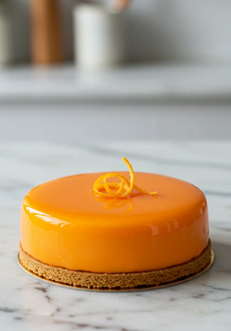 Bavarois à l'orange