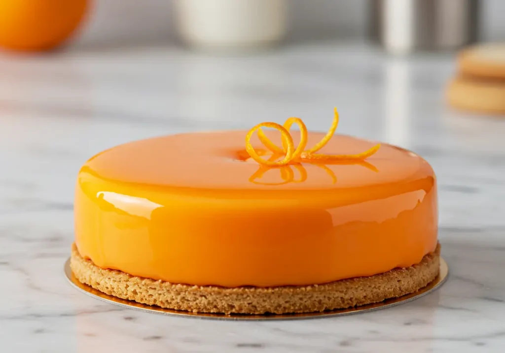 Bavarois à l'orange
