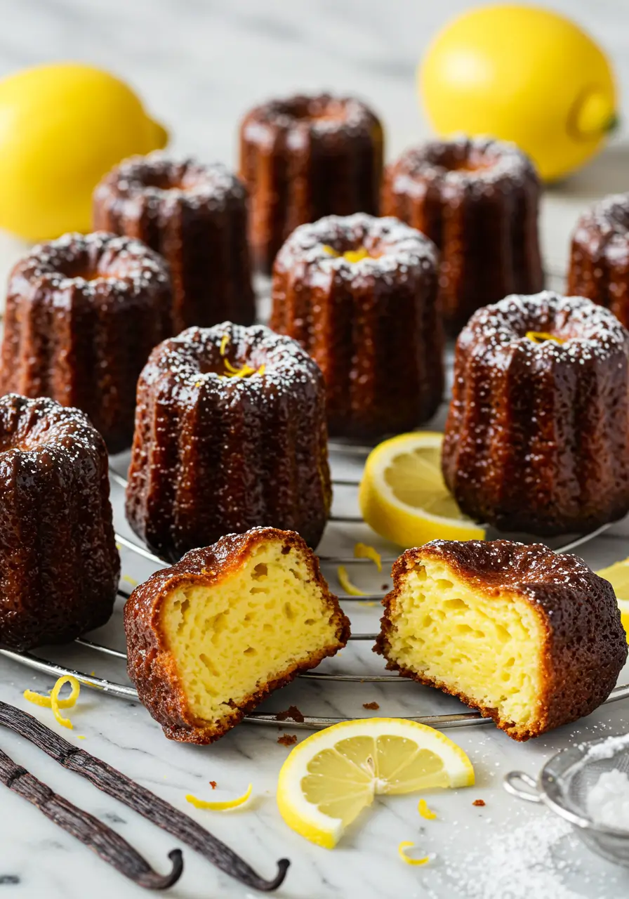Cannelés au citron