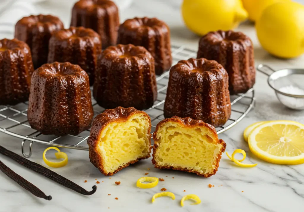 Cannelés au citron
