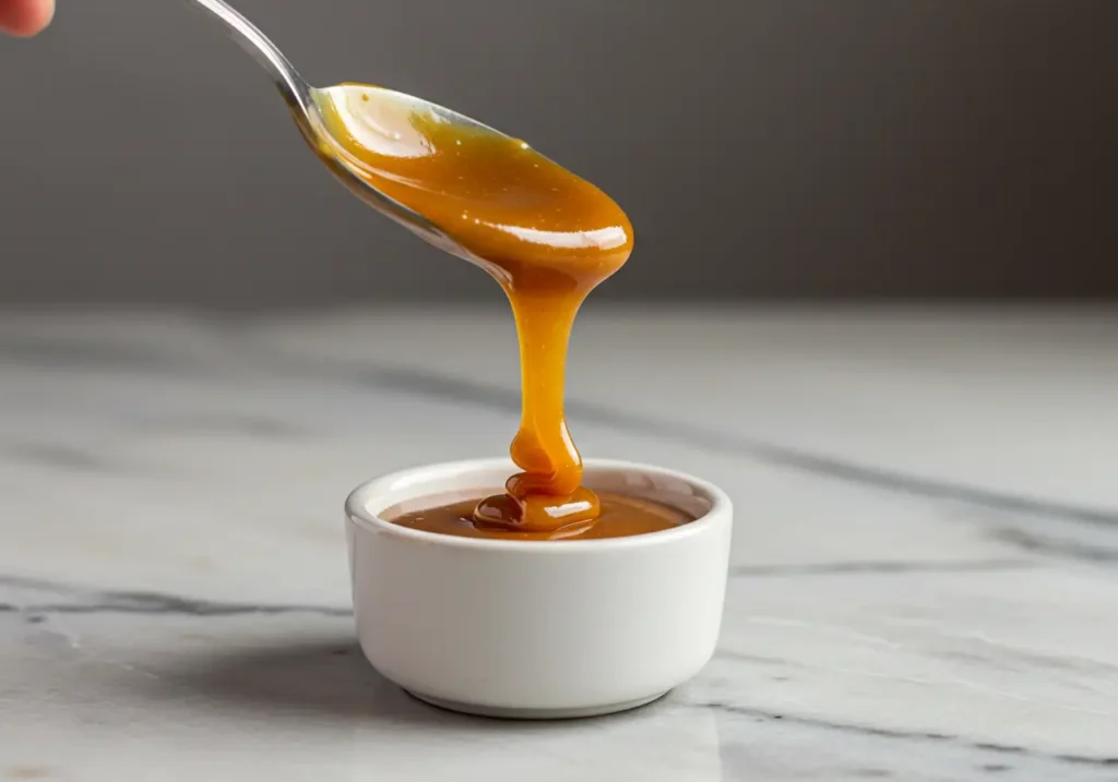 Caramel ambré .