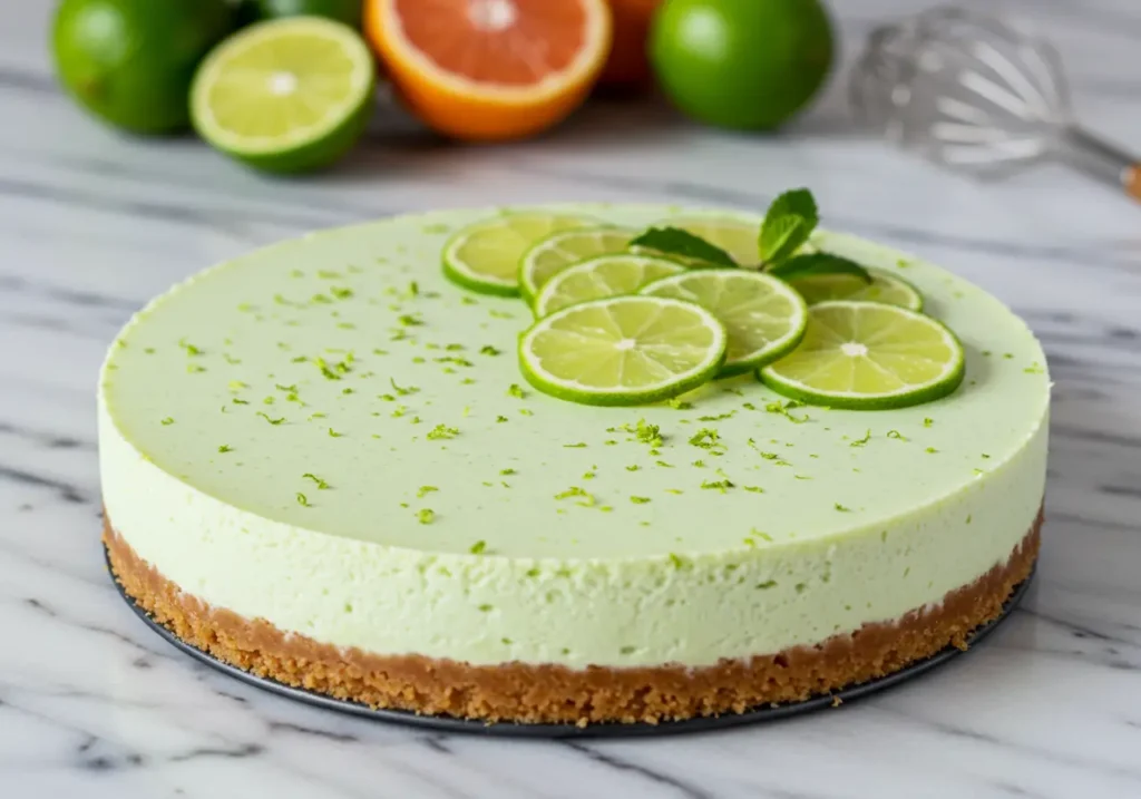Cheesecake au citron vert