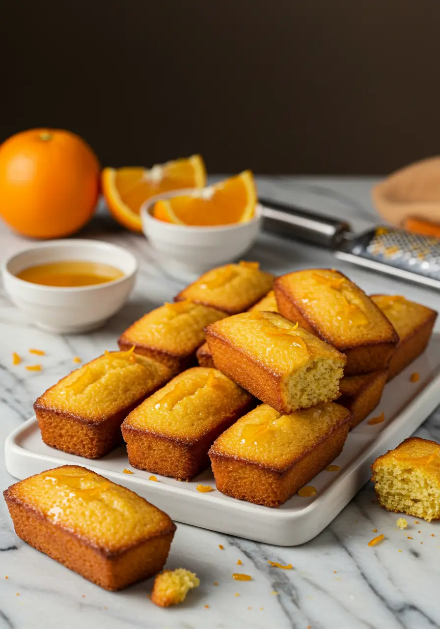 Financiers à l'orange