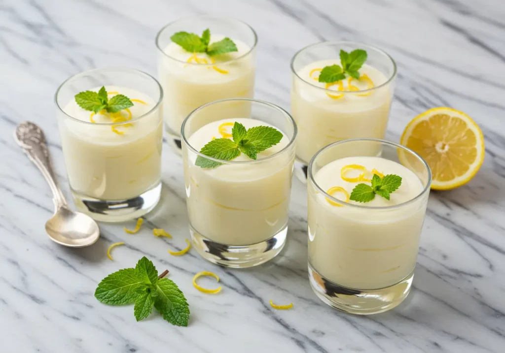 Mousse au citron légère