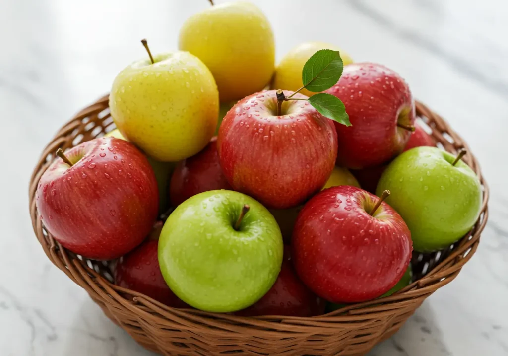 Panier de pommes 