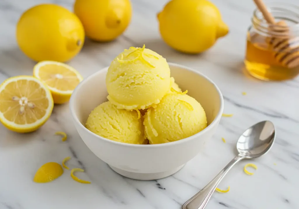 Sorbet au citron