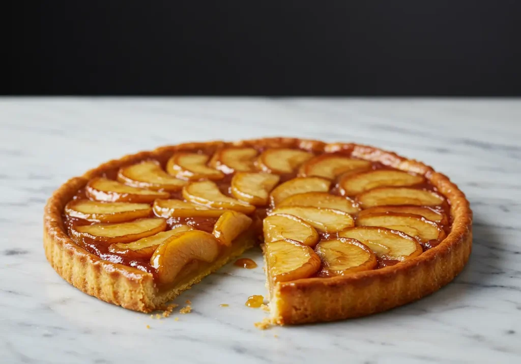Tarte Tatin caramélisée