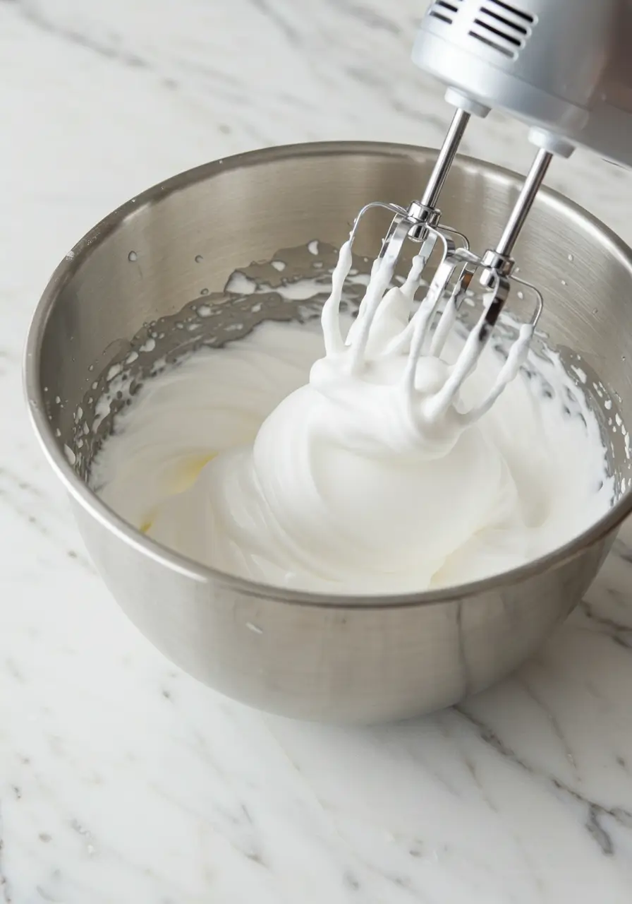 Techniques de base en pâtisserie : monter des blancs en neige