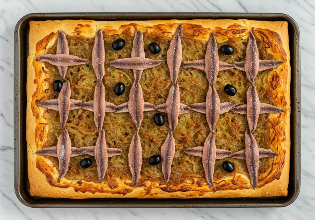 pissaladière aux oignons 