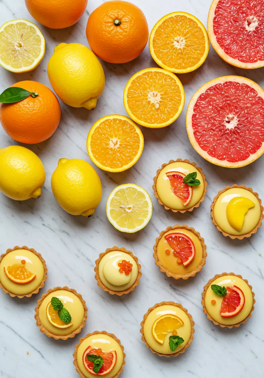 Nos meilleures recettes de desserts aux agrumes