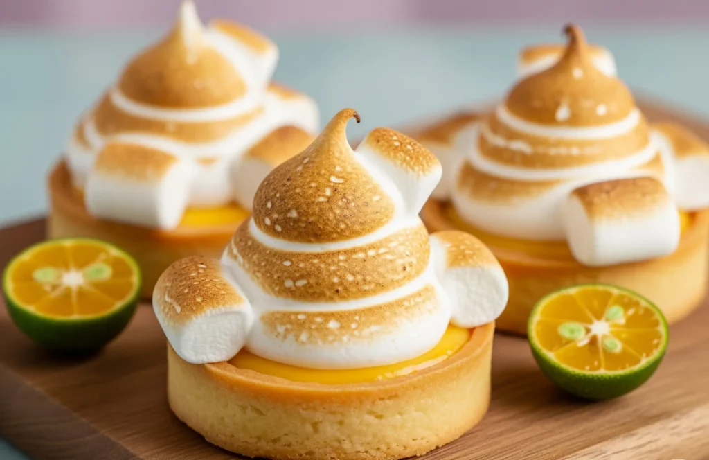 Tartelette Calamansi, Meringue et Marshmallows