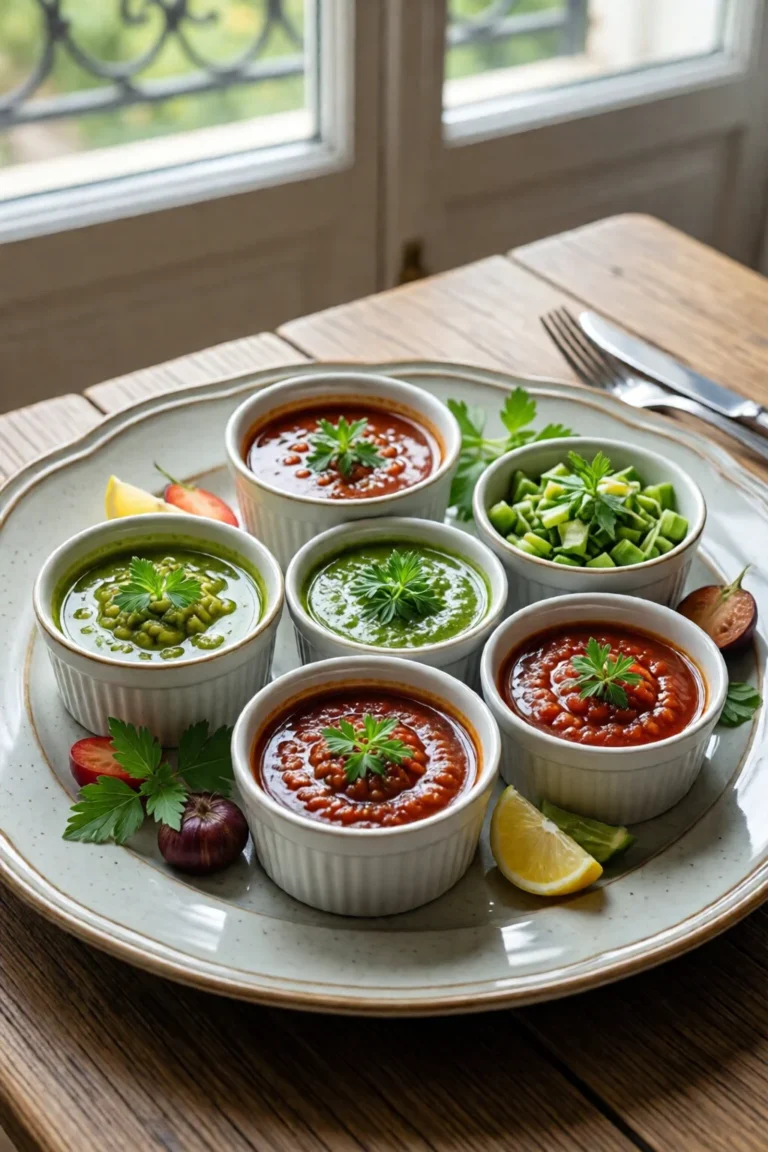 5 sauces aux herbes fraiches - recette facile et rapide