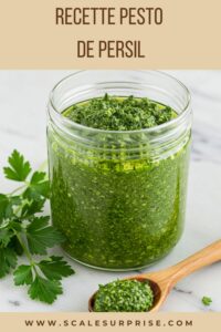 Recette PESTO de persil