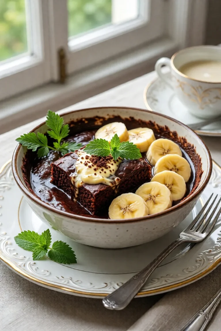 bowl cake proteine banane chocolat sans sucre raffine - recette facile et rapide