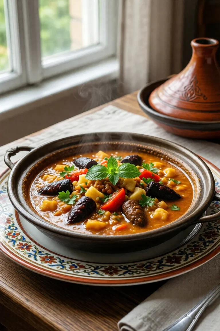 chorba frik la recette de grand mere - recette facile et rapide