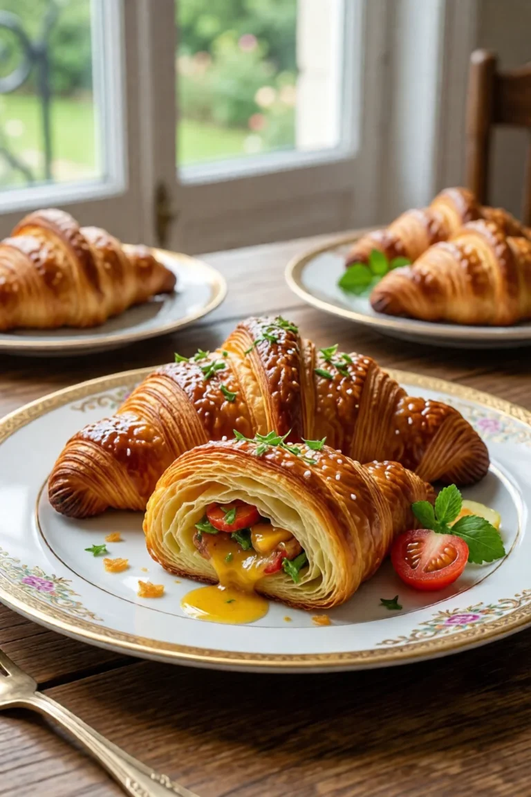comment faire croissants maison feuilletes - recette facile et rapide