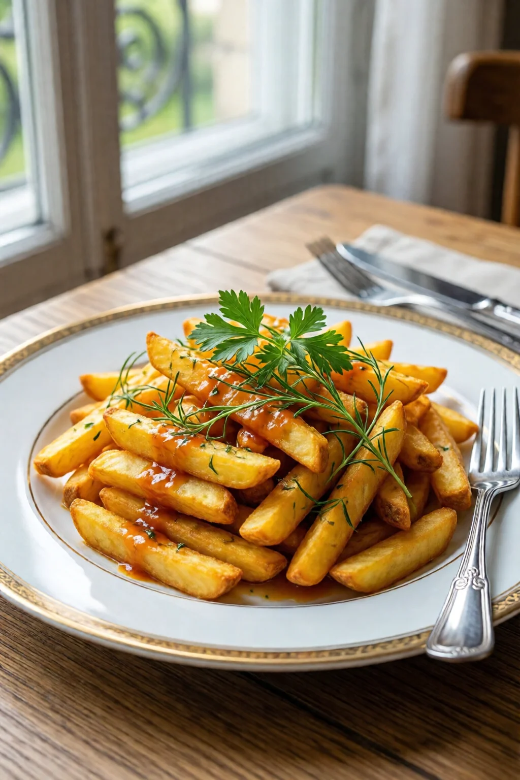 comment faire frites four croustillantes - recette facile et rapide