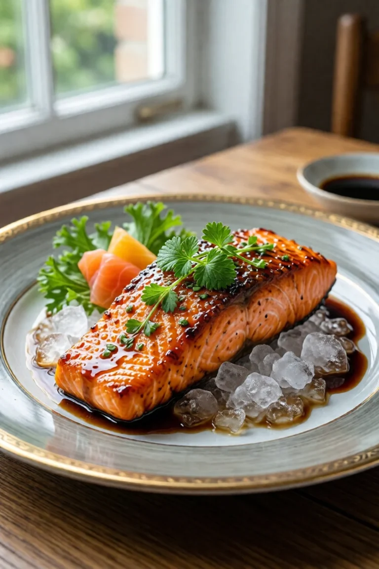 comment faire saumon teriyaki glace - recette facile et rapide