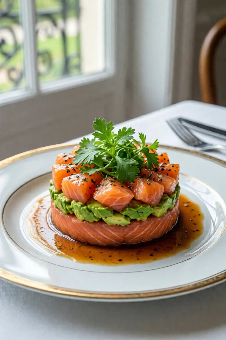 comment faire tartare saumon avocat - recette facile et rapide