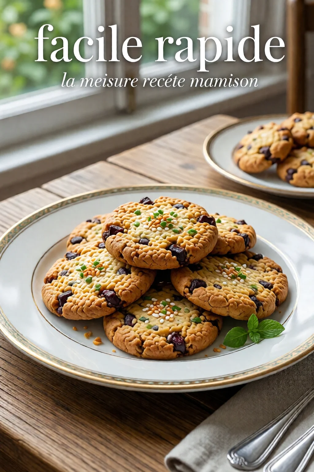 de cookies facile et rapide la meilleure recette maison - recette facile et rapide