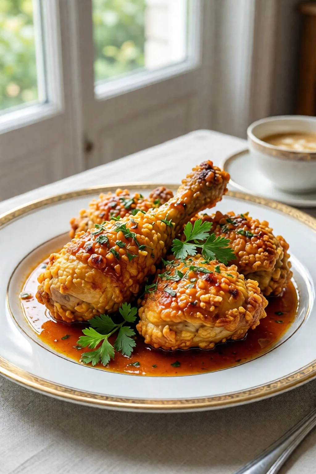 des pilon de poulet croustillants au four recette simple et delicieuse - recette facile et rapide