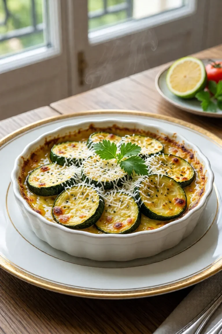 gratin courgettes parmesan la meilleure recette maison - recette facile et rapide