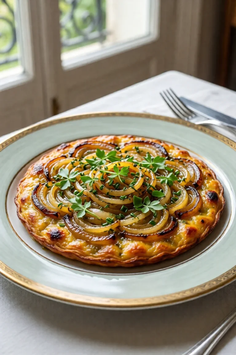 la pissaladiere aux oignons confits - recette facile et rapide