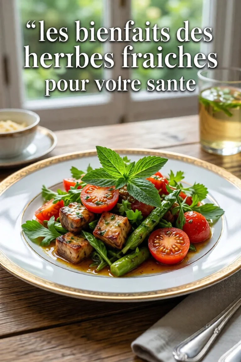 les bienfaits des herbes fraiches pour votre sante - recette facile et rapide