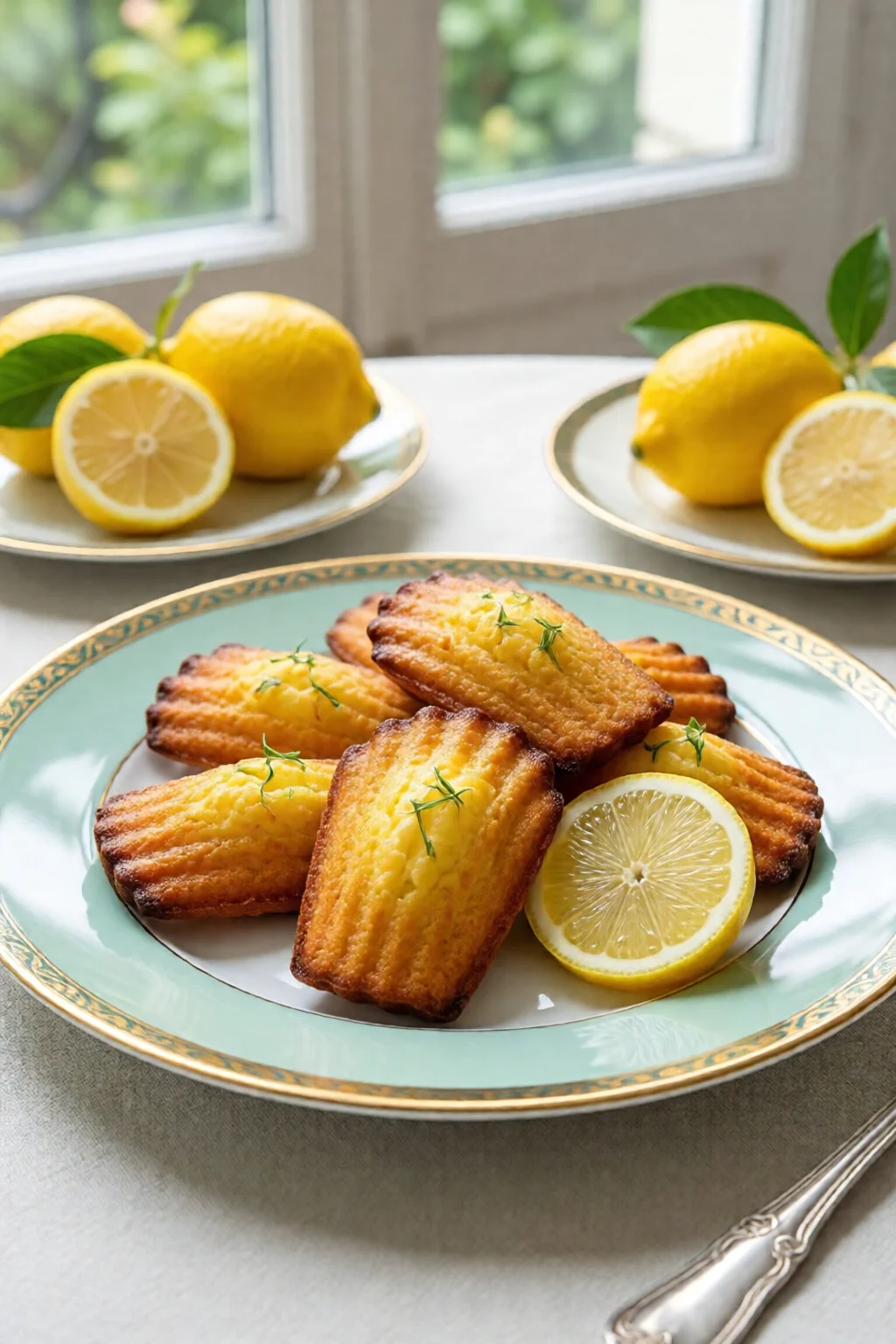 madeleines au citron - recette facile et rapide