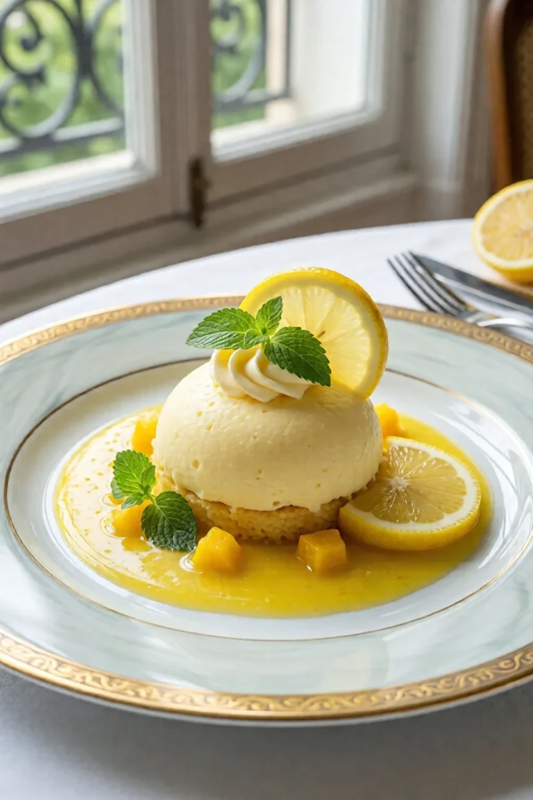 mousse au citron legere - recette facile et rapide