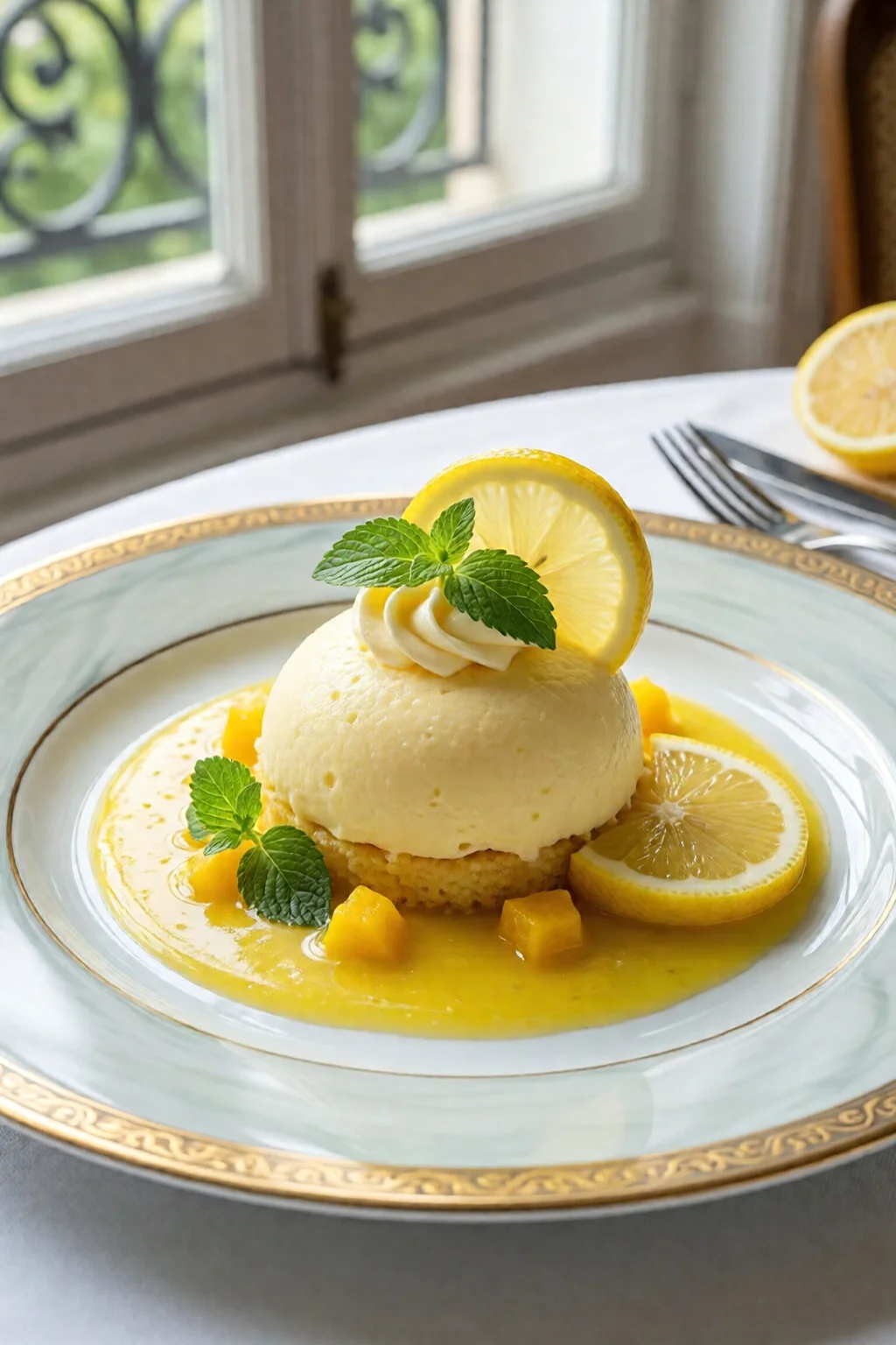 mousse au citron legere - recette facile et rapide