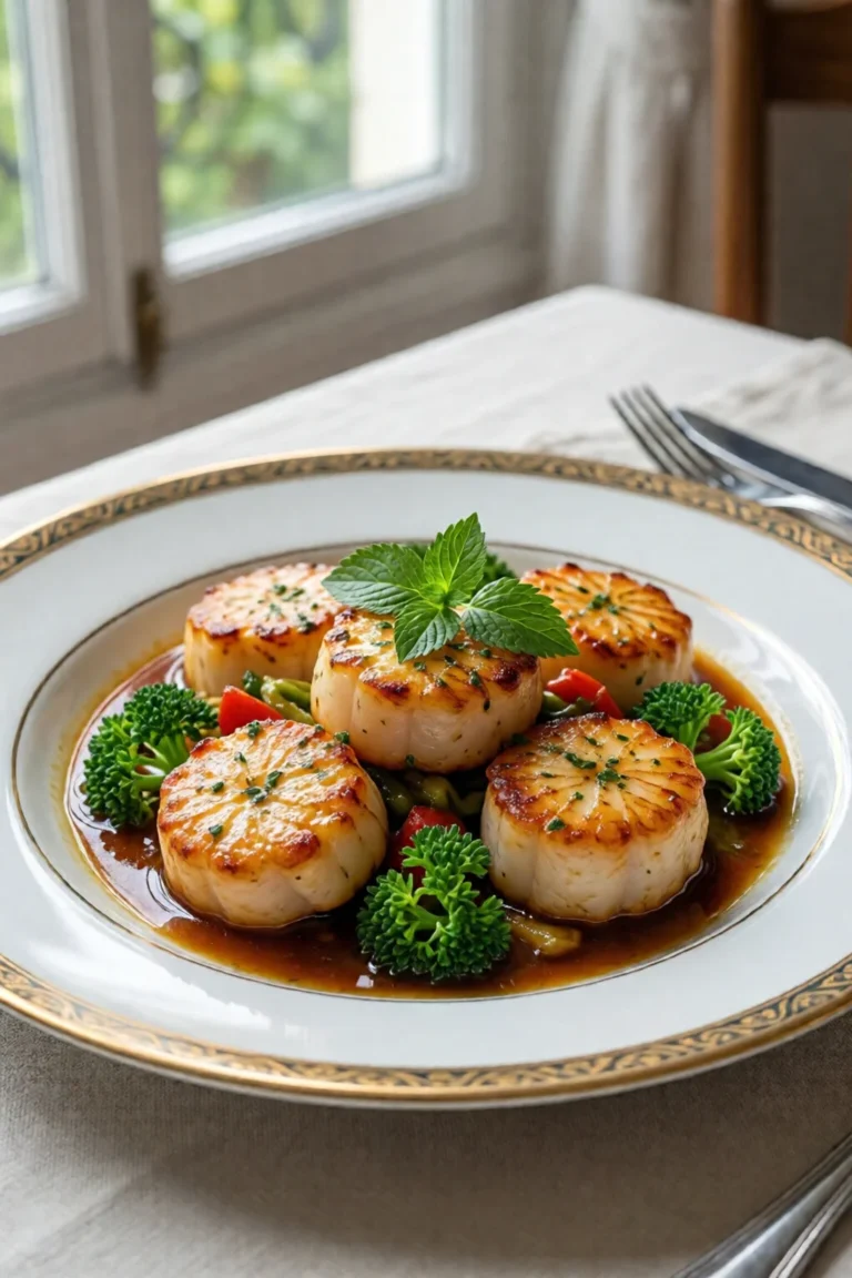 noix de saint jacques en plat principal la meilleure recette maison - recette facile et rapide