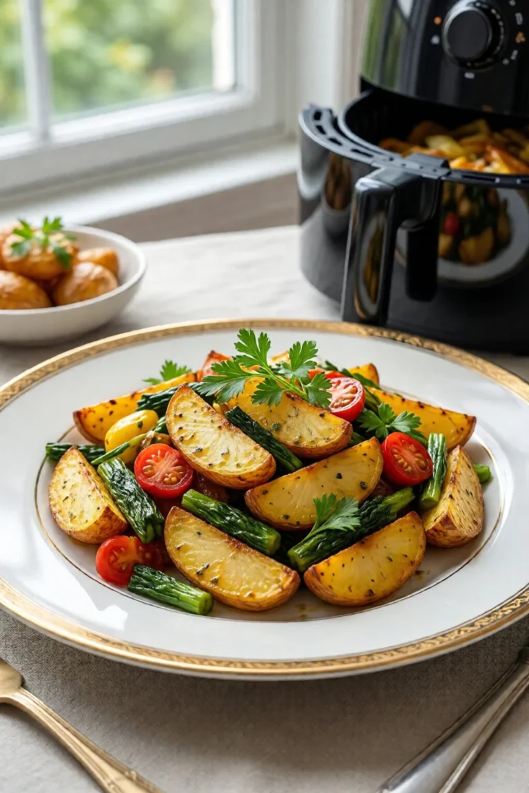 pommes de terre en airfryer le secret pour des legumes croustillants en 20 minutes - recette facile et rapide