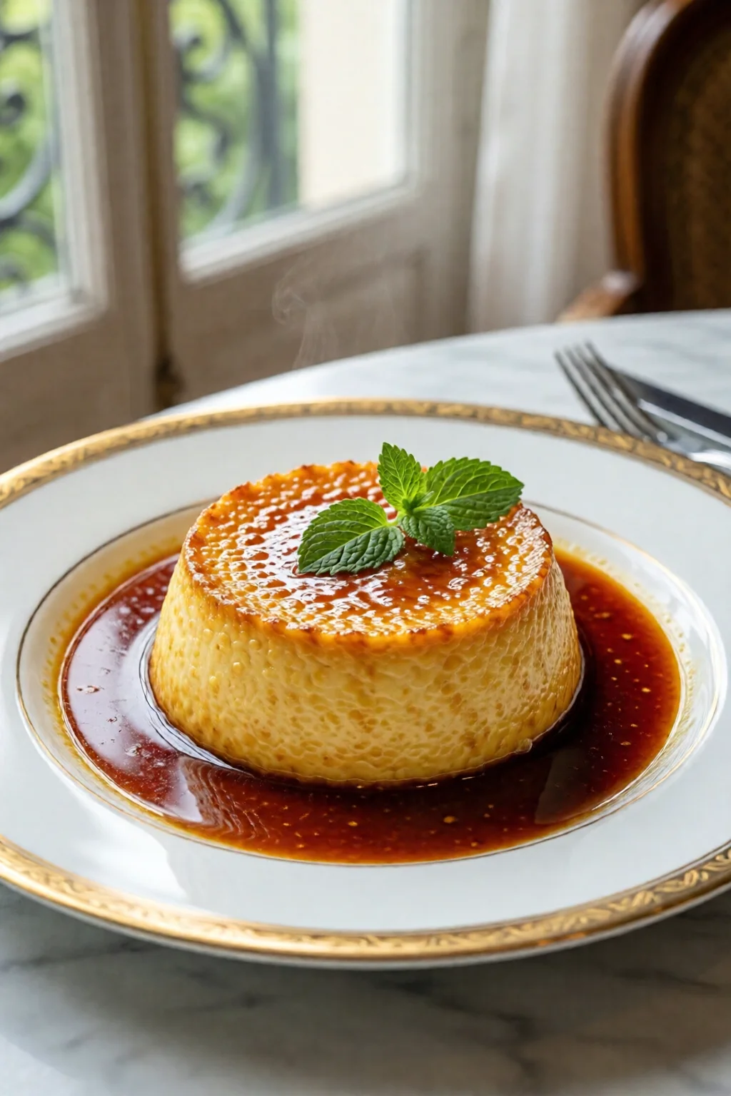 recette de la creme caramel de grand mere - recette facile et rapide