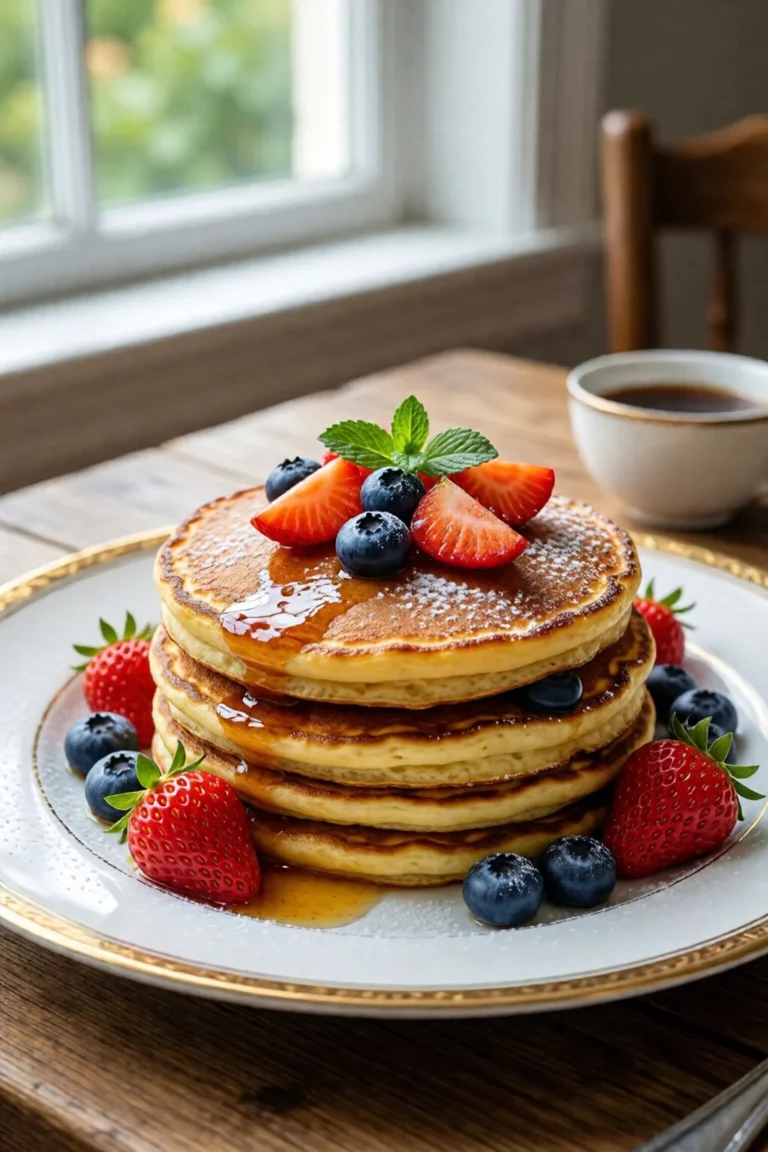 recette de pancakes americains moelleux facile et delicieuse - recette facile et rapide