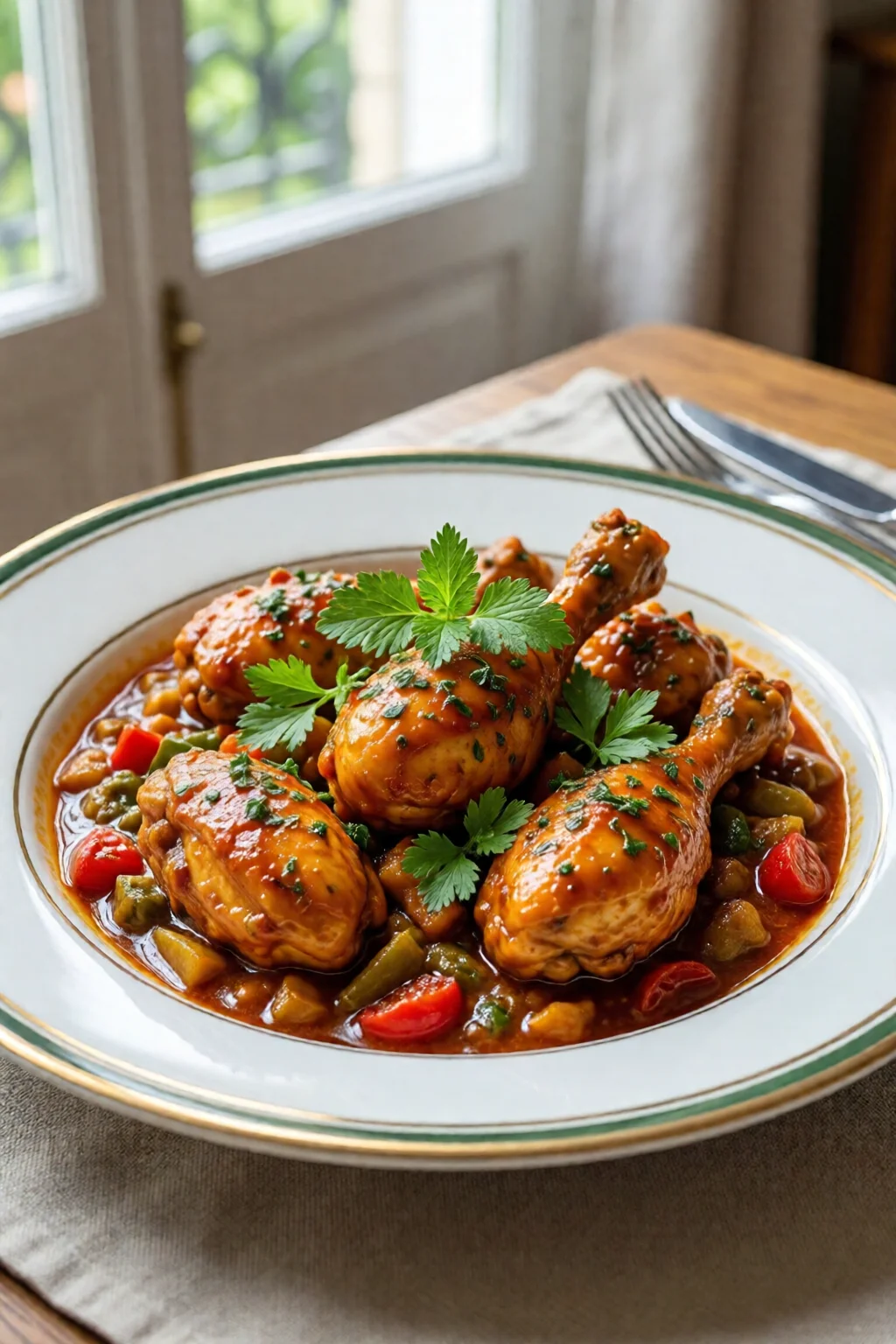 recette de poulet basquaise traditionnel facile et delicieuse - recette facile et rapide