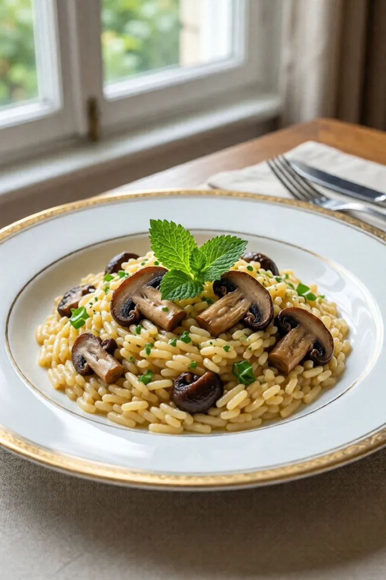 recette de risotto cremeux champignons facile et delicieuse - recette facile et rapide