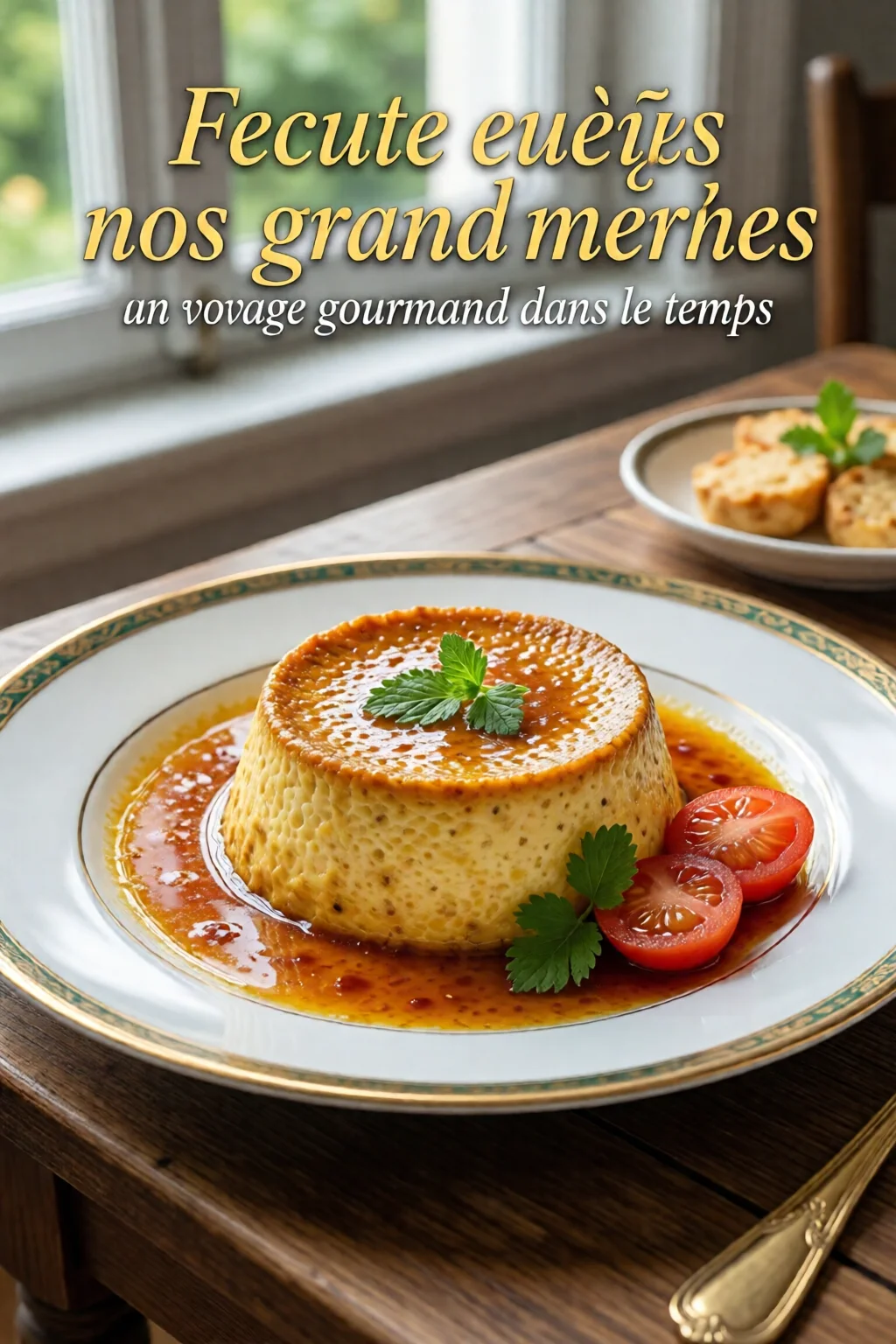 recette flan aux oeufs de nos grand meres un voyage gourmand dans le temps - recette facile et rapide