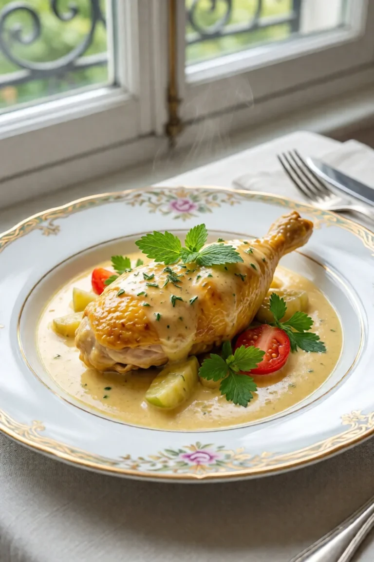 recette poulet cremeux a lail - recette facile et rapide