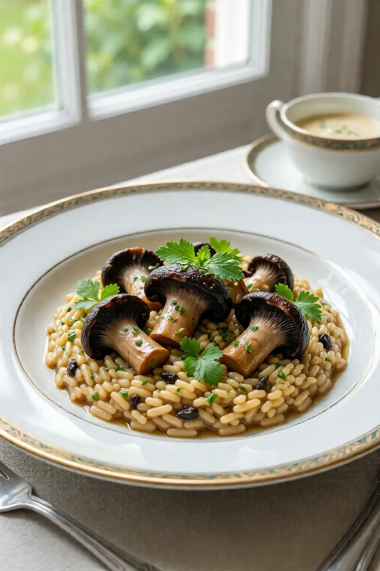risotto cremeux champignons maison la recette parfaite - recette facile et rapide