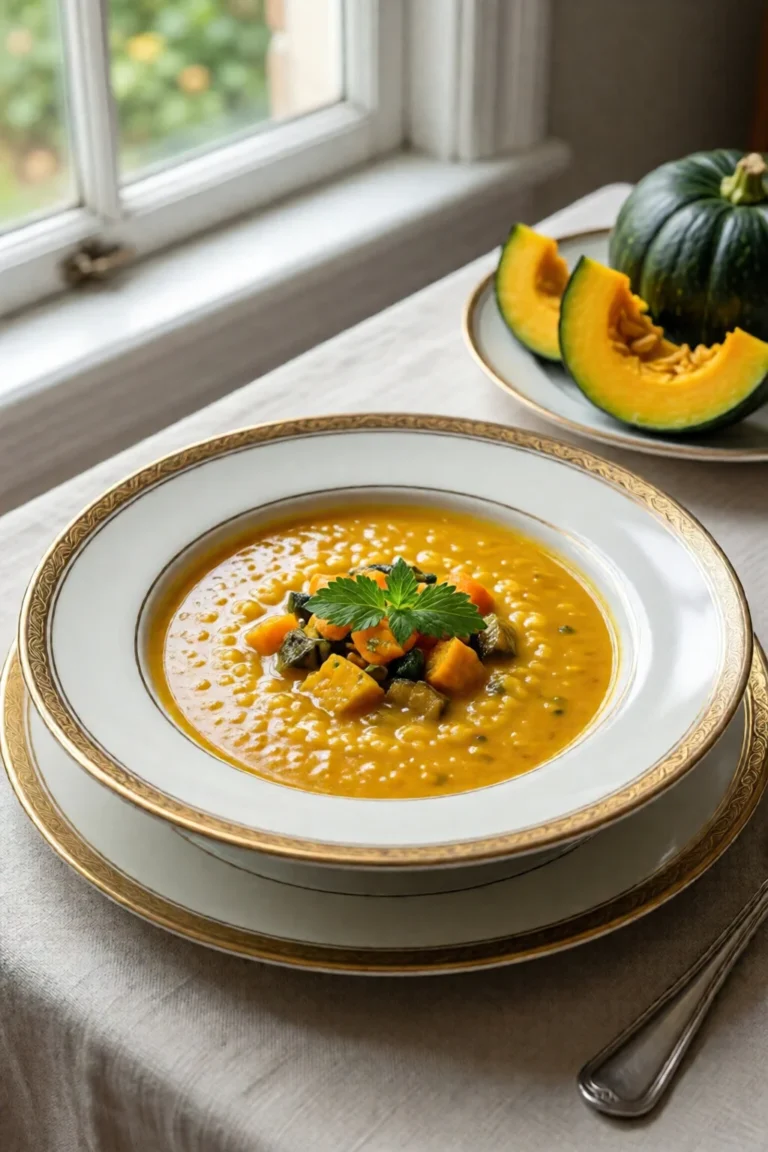 soupe au potiron de grand mere une recette reconfortante pour lautomne - recette facile et rapide
