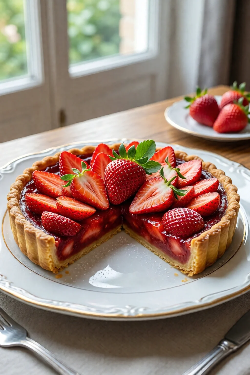 tarte aux fraises recette traditionnelle et gourmande - recette facile et rapide
