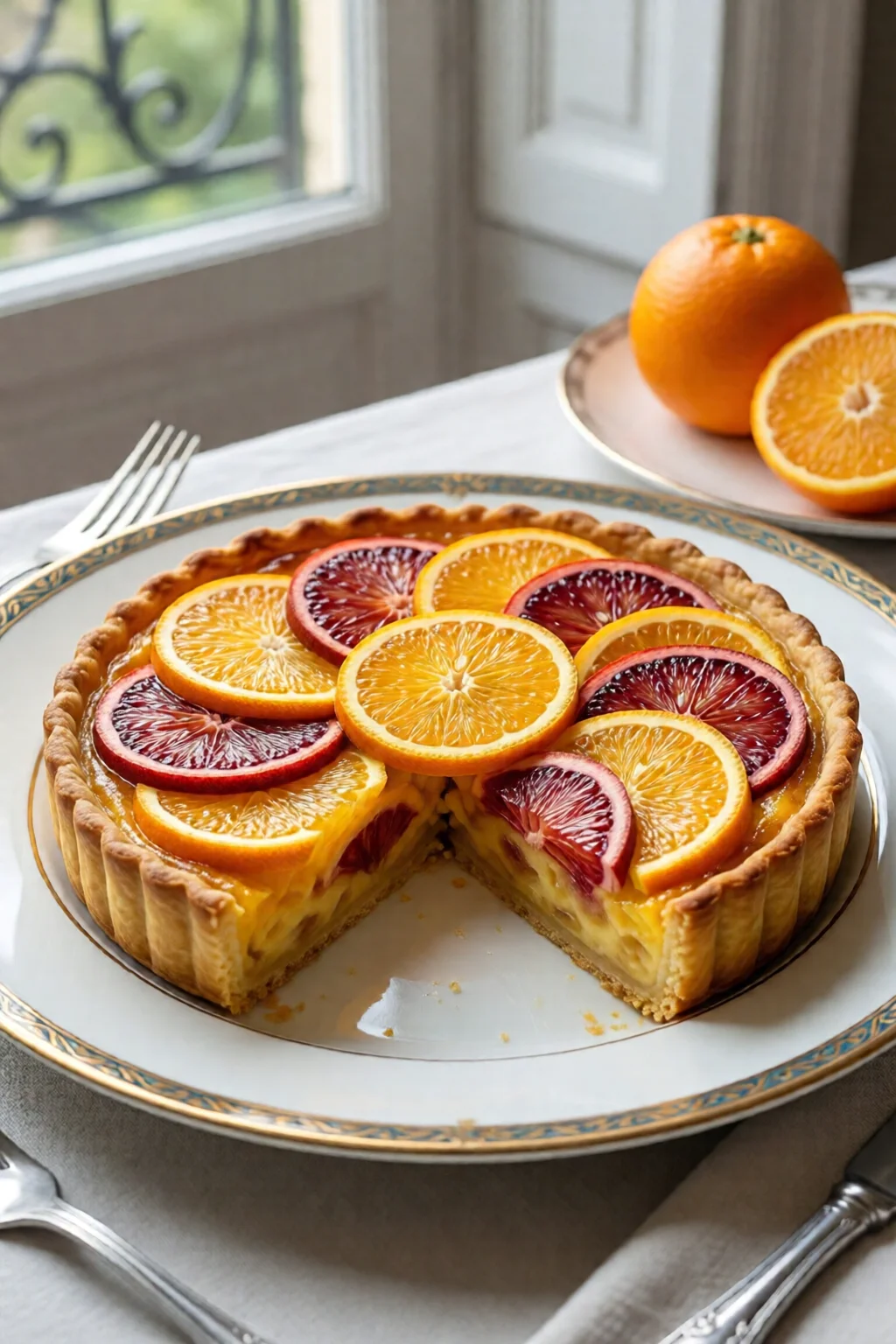 tarte multi agrumes - recette facile et rapide