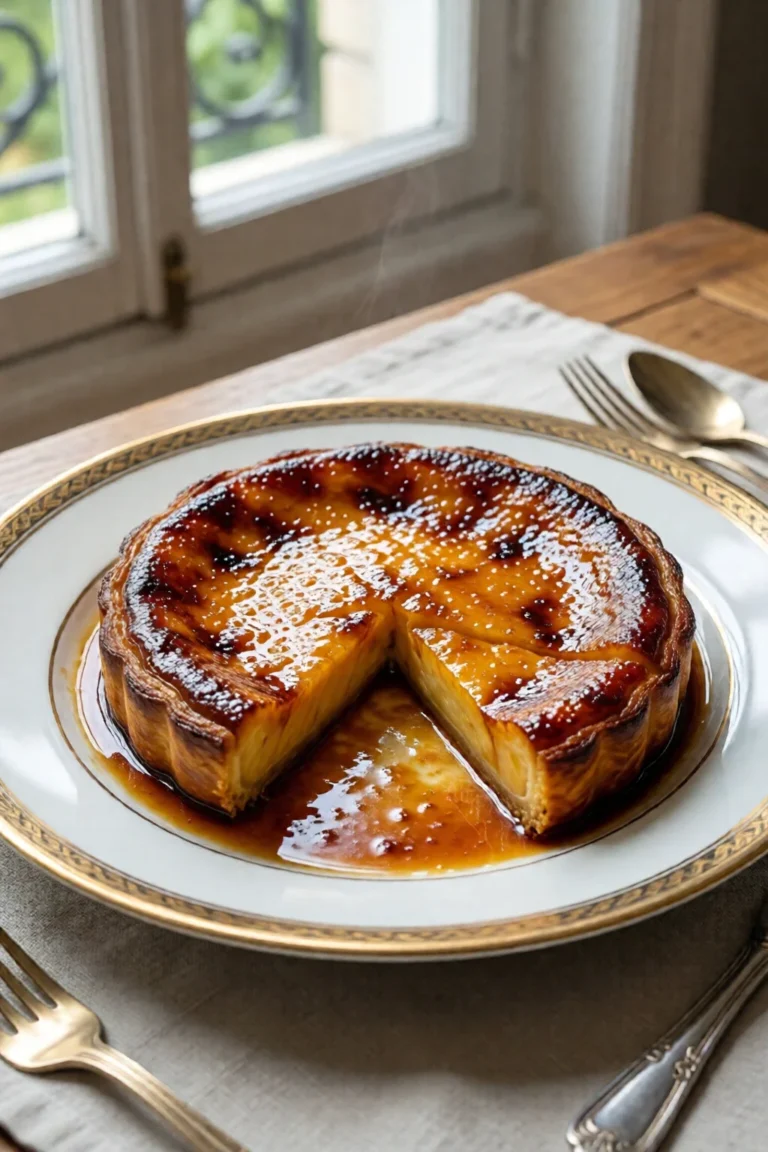 tarte tatin caramelisee la meilleure recette maison - recette facile et rapide