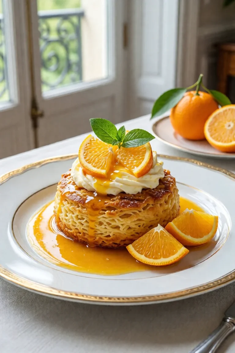 vacherin glace aux agrumes - recette facile et rapide